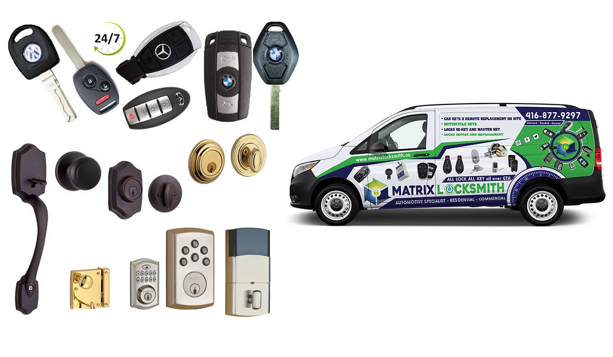 Different Locksmith services at Brampton Locksmith